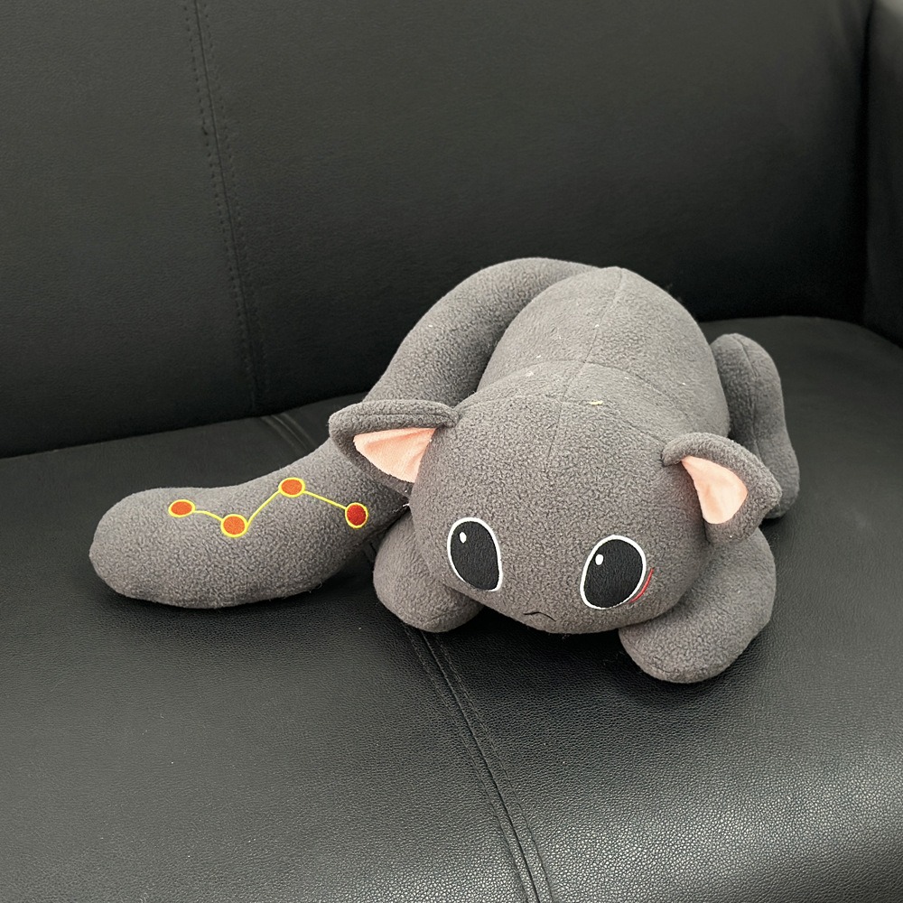 22cm Honkai Star Rail Cat Dan Heng Plush Toy Kawaii  Stuffed Toys Sleep Aid Pillows Home Decoration Holiday Gifts 15