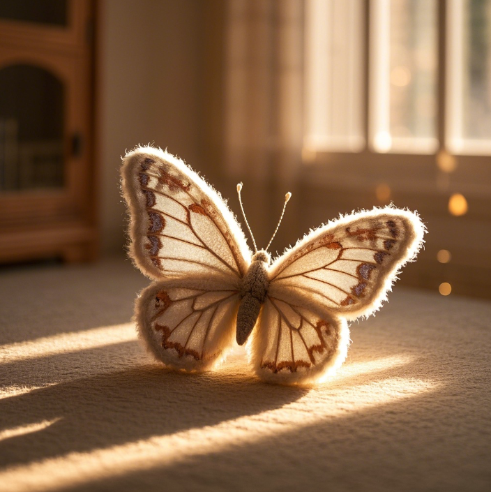 Gorgeous Butterfly Plush Doll: Realistic Design, Ultra - Soft Texture, Great for Room Accent, Companionship, and a Heart 13