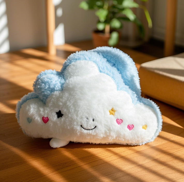 Fluffy Cloud Plush Toy: Ideal for Bedroom Decoration, Cozy Companionship, and as a Heartwarming Gift for All Ages 11