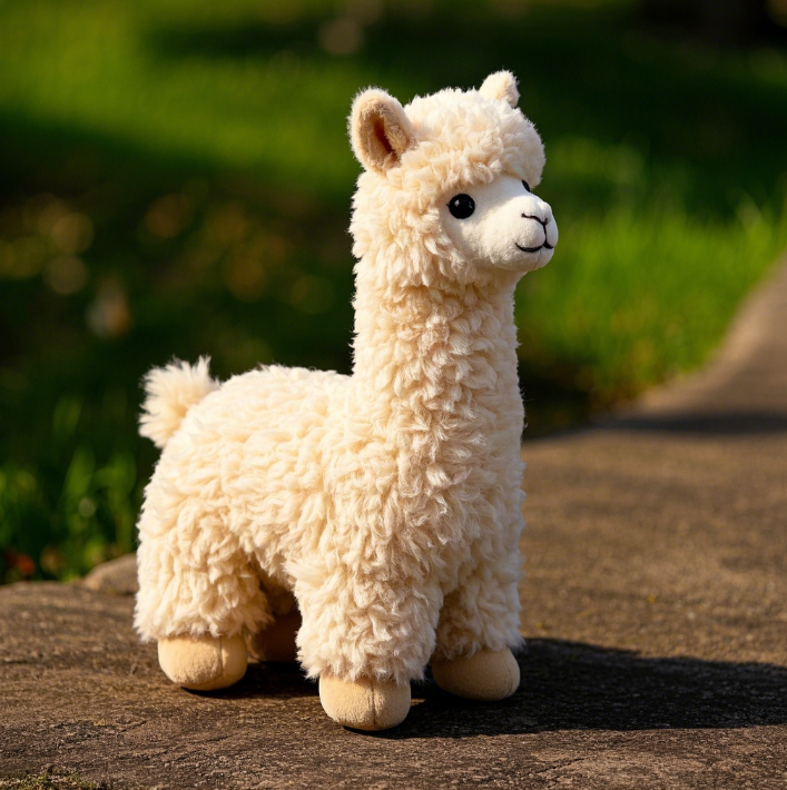 Adorable Alpaca Plushie: Super Soft Material, Exquisite Craftsmanship, Ideal for Decoration, Comfort, and as a Heartwarm 14