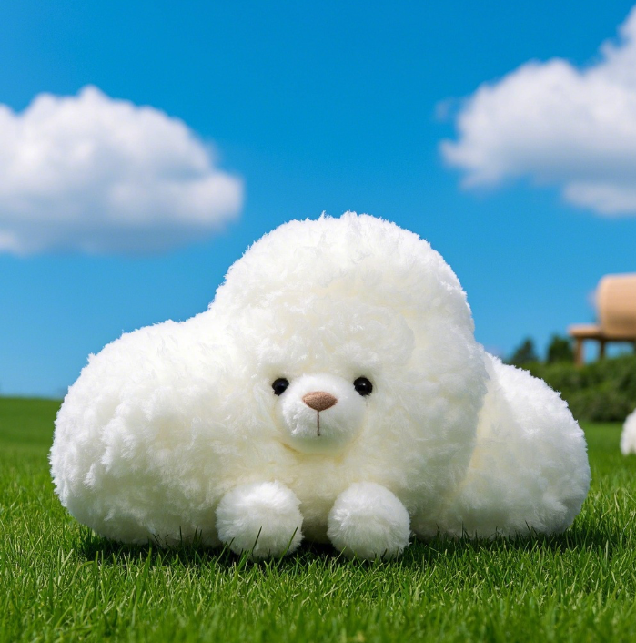 Fluffy Cloud Plush Toy: Ideal for Bedroom Decoration, Cozy Companionship, and as a Heartwarming Gift for All Ages 15