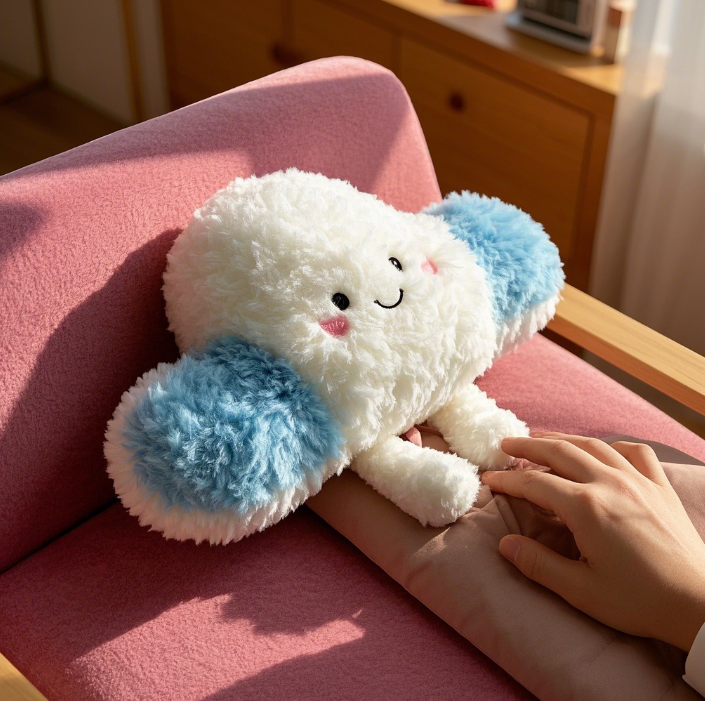 Fluffy Cloud Plush Toy: Ideal for Bedroom Decoration, Cozy Companionship, and as a Heartwarming Gift for All Ages 13