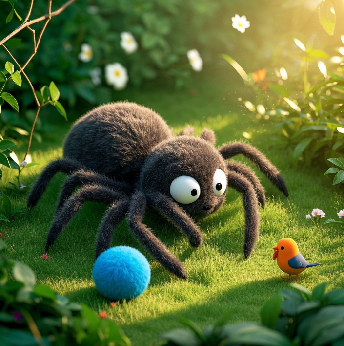 Customizable Spider Plush Toy: Unique Creative Design - Ideal for Personalized Gifts & Collectibles!​ 13