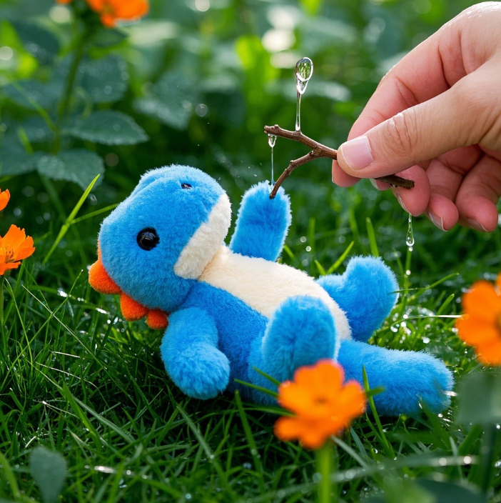 Мягкая игрушка-динозавр, креативный дизайн, уникальная форма, реалистичный образ, отличный подарок для ребенка. 16