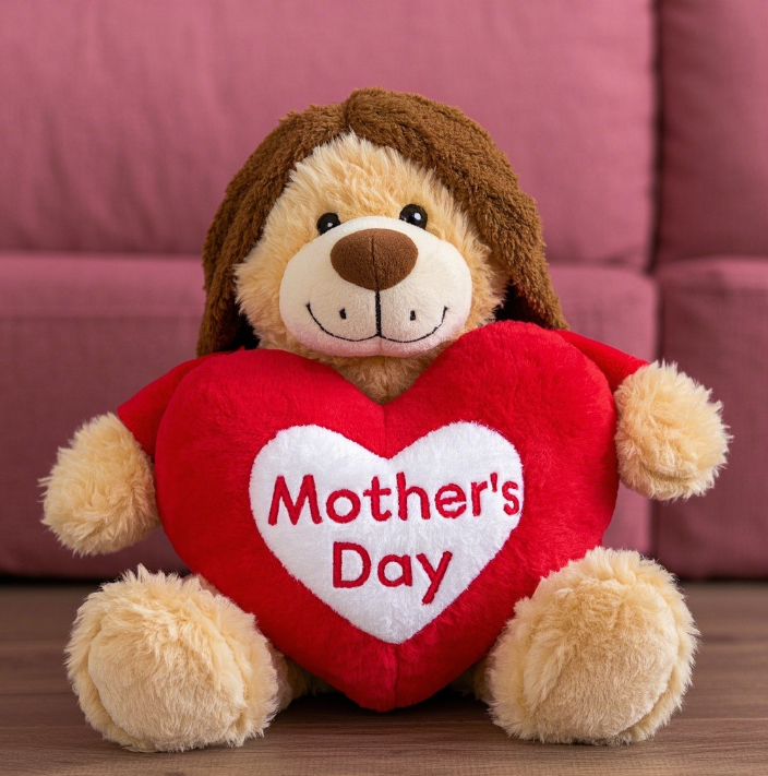 Customized Teddy Bear Plush Doll for Mother's Day, Soft and Comfortable for Mother 15