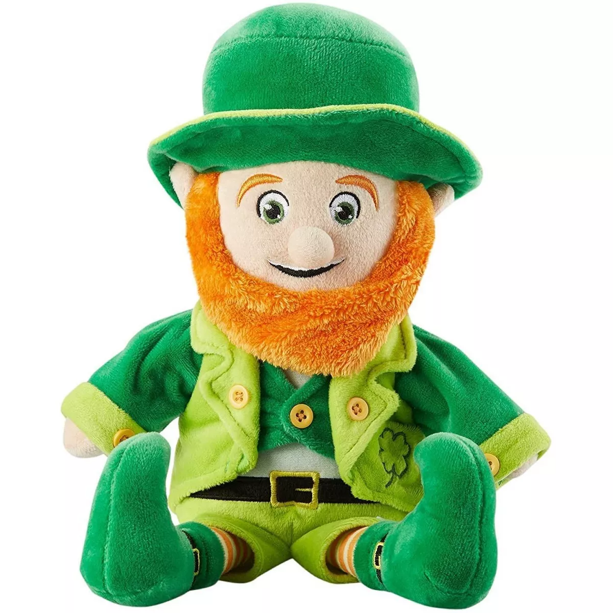 Lucky Leprechaun Plush Stuffed Plush OEM Wholesale Personalized Stuffed Funny Dolls Clothing Leprechaun Toy 8