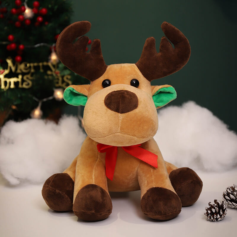  Best Adorable Christmas Exclusive Moose and Reindeer Plush Toys Decorative Dolls Company - Yortoob 
