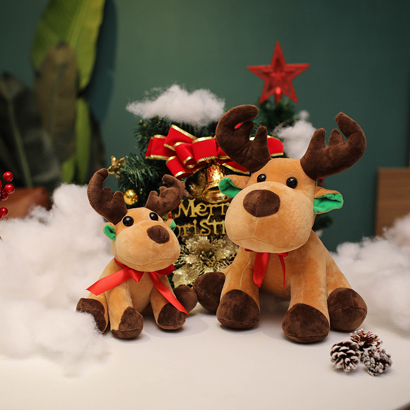 Best Adorable Christmas Exclusive Moose and Reindeer Plush Toys Decorative Dolls Company - Yortoob 19