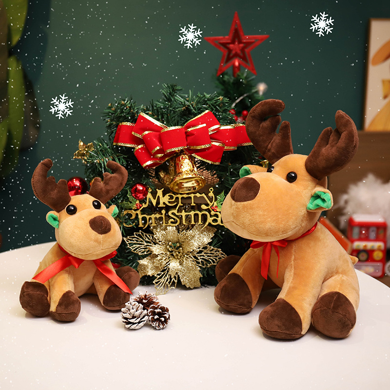 Best Adorable Christmas Exclusive Moose and Reindeer Plush Toys Decorative Dolls Company - Yortoob 17