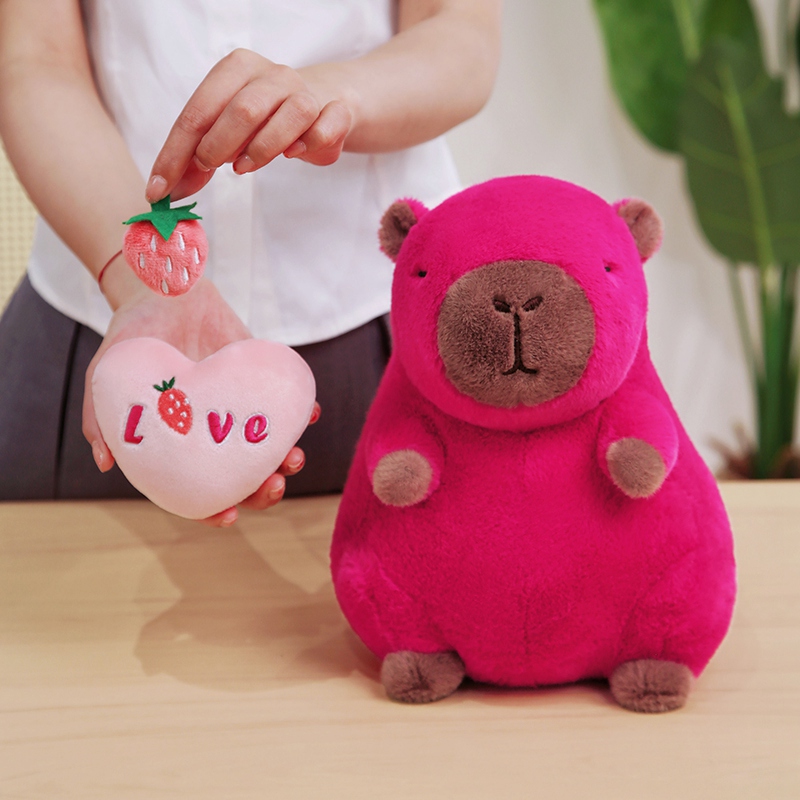 Adorable Capybara Plush Toy - Ultra - Soft Stuffed Animal with Lifelike Details, Perfect Cuddly Companion for All Ages 16