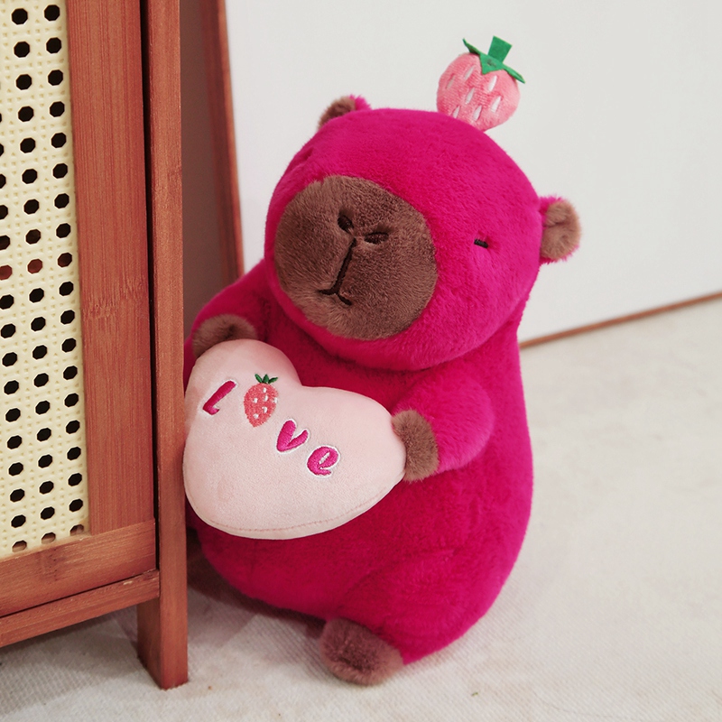 Adorable Capybara Plush Toy - Ultra - Soft Stuffed Animal with Lifelike Details, Perfect Cuddly Companion for All Ages 12