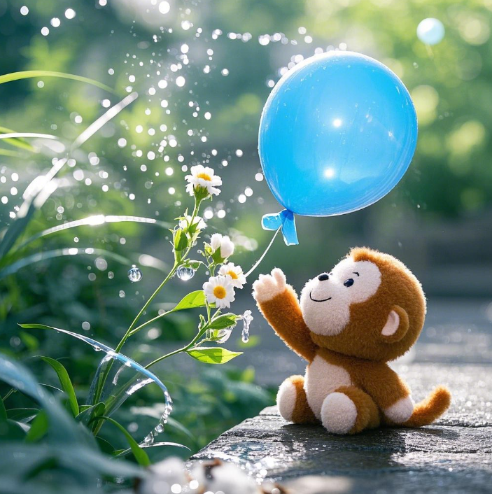 Monkey plush toy with creative design, cute, cute, soft, comfortable, accompanying, soothing children, gift 15