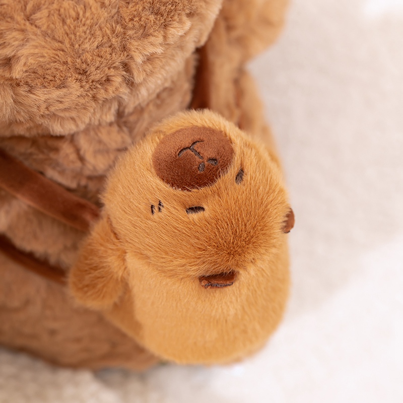 Dolphin Backpack Bear Creative Design Plush Doll Cute Companion Soothing Children Gift 17