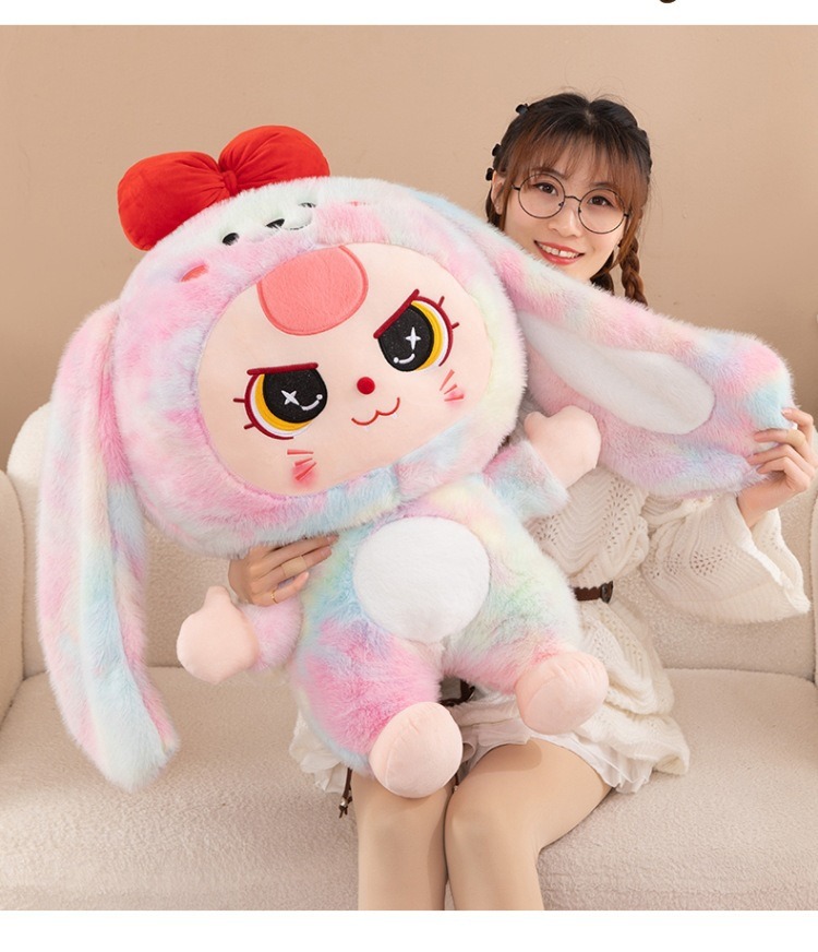 Wholesale Kawaii 30cm Bunny Plushies Plush Toys Cartoon Stuffed Baby Soothing Rag Doll Manufacturer Kids Cute Gift 13