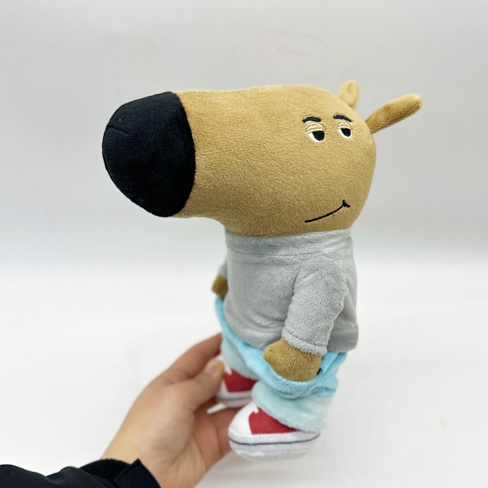 NEW Funny Chill Guy Plush Meme Kawaii Plush Doll Plushies Cartoon Stuffed Toy Cute Gift 12