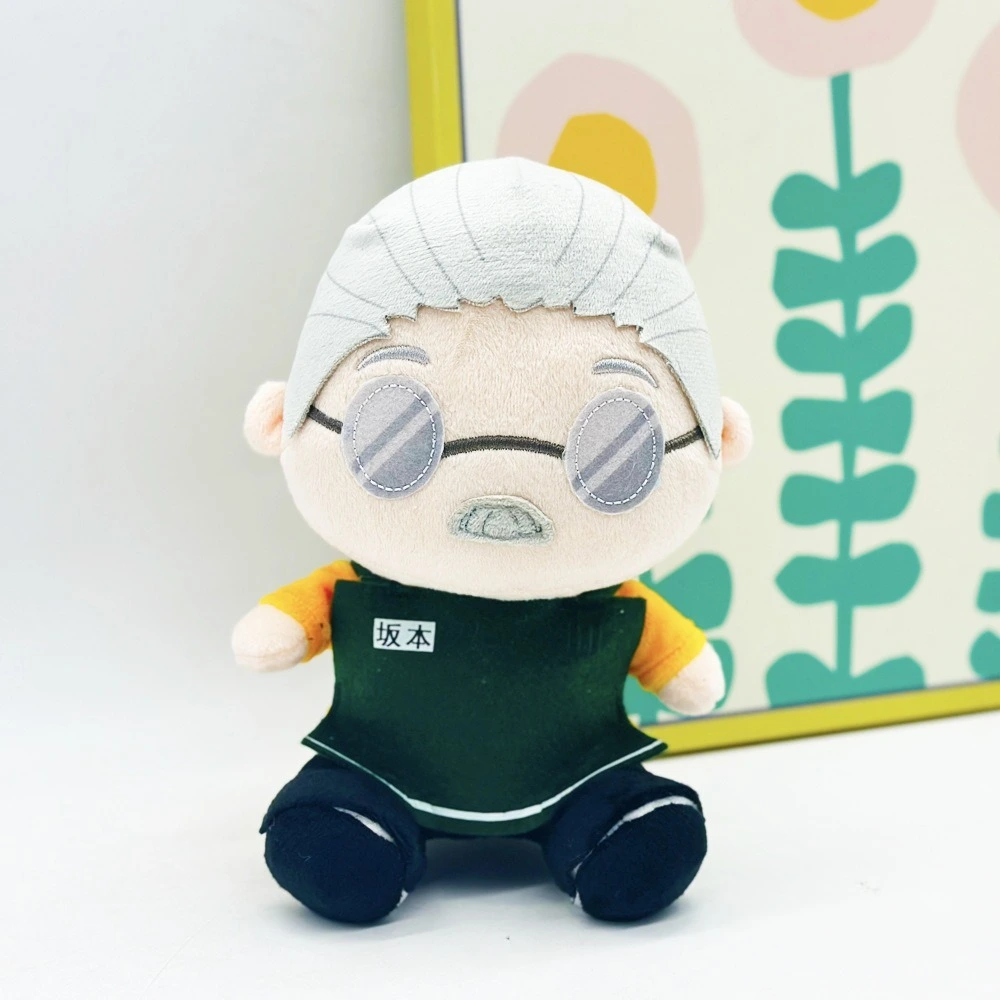 2025 НОВИНКА 21 см Аниме Sakamoto Days Taro Чибигуруми Плюшевая игрушка-талисман Коллекция мягких игрушек 1