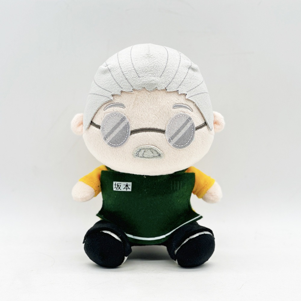 2025 НОВИНКА 21 см Аниме Sakamoto Days Taro Чибигуруми Плюшевая игрушка-талисман Коллекция мягких игрушек 13