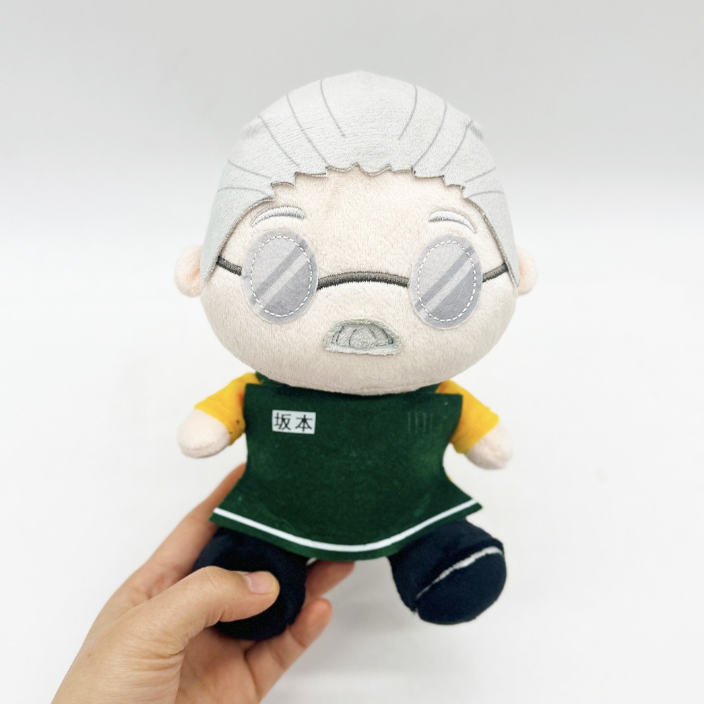 2025 НОВИНКА 21 см Аниме Sakamoto Days Taro Чибигуруми Плюшевая игрушка-талисман Коллекция мягких игрушек 14