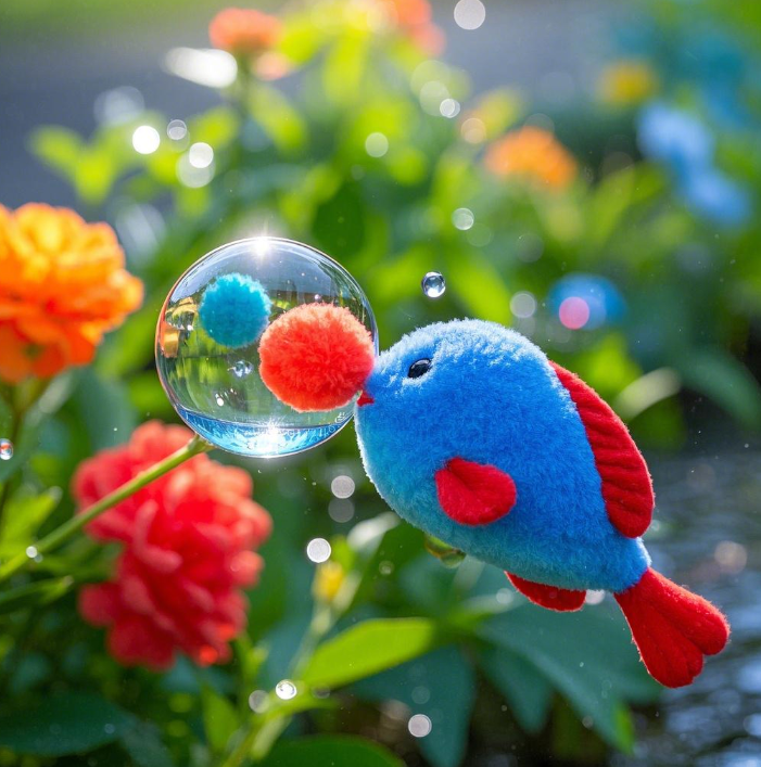 Fish plush toy creative design, soft and comfortable, cute and warm home decoration 15