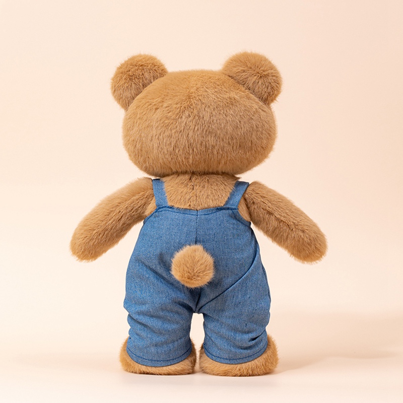 Creative design of teddy bear plush toy with unique shape for children to accompany and comfort, soft and comfortable 13