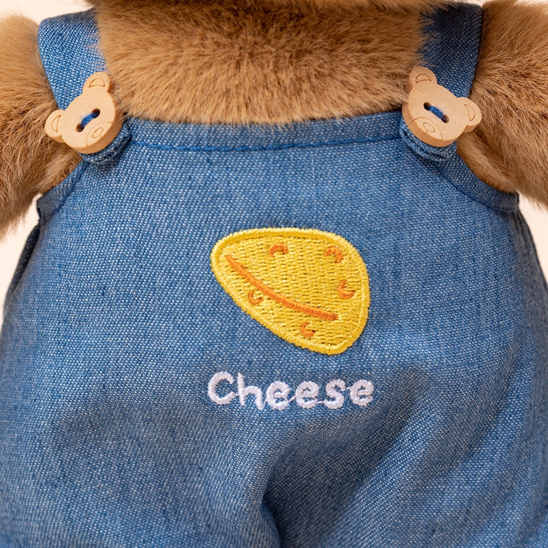 Creative design of teddy bear plush toy with unique shape for children to accompany and comfort, soft and comfortable 15