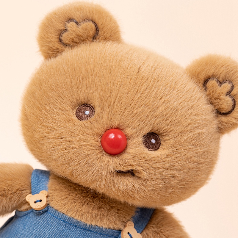 Creative design of teddy bear plush toy with unique shape for children to accompany and comfort, soft and comfortable 16