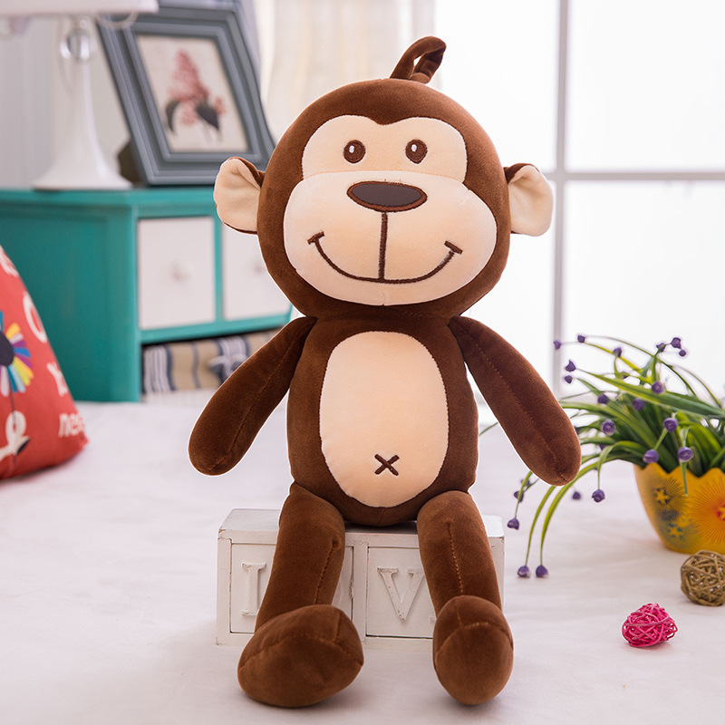 Smart Cute  Monkey Soft Toy Plush Toy Soft Cotton Doll Cute Sofa Stuffed Animal for Birthday Gift 15