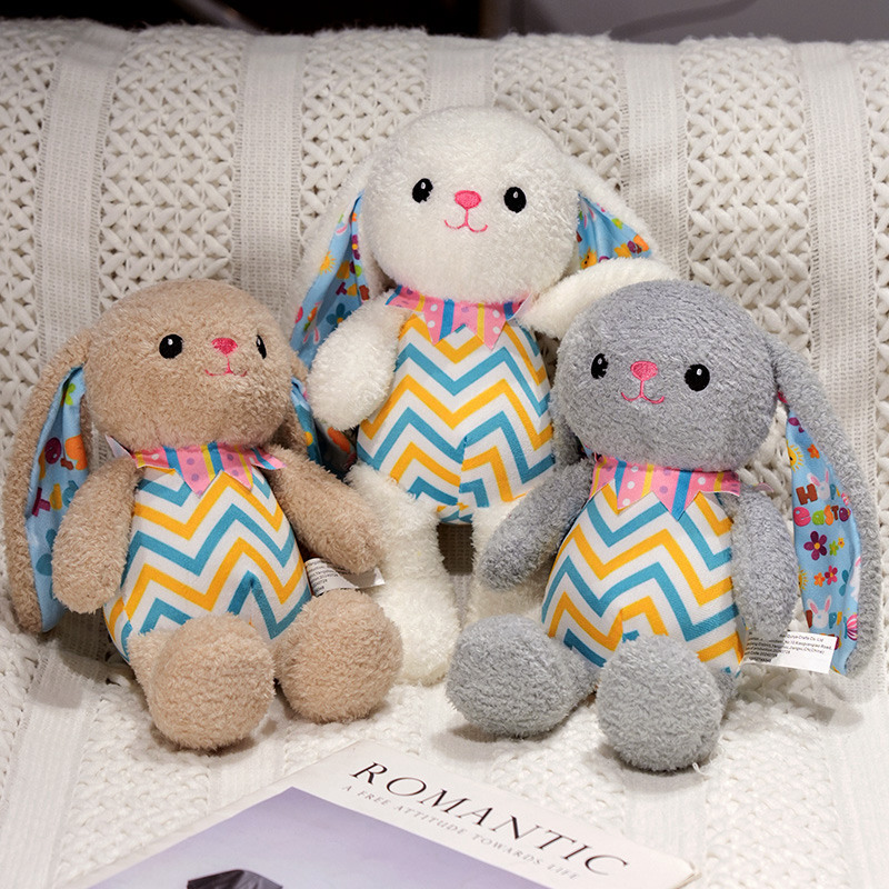 New Arrival Easter Plush Toys Fluffy Long Ear Rabbit Cute Stuffed Animals Plush Kids Toys Gift Plush Toys Manufacturer 11