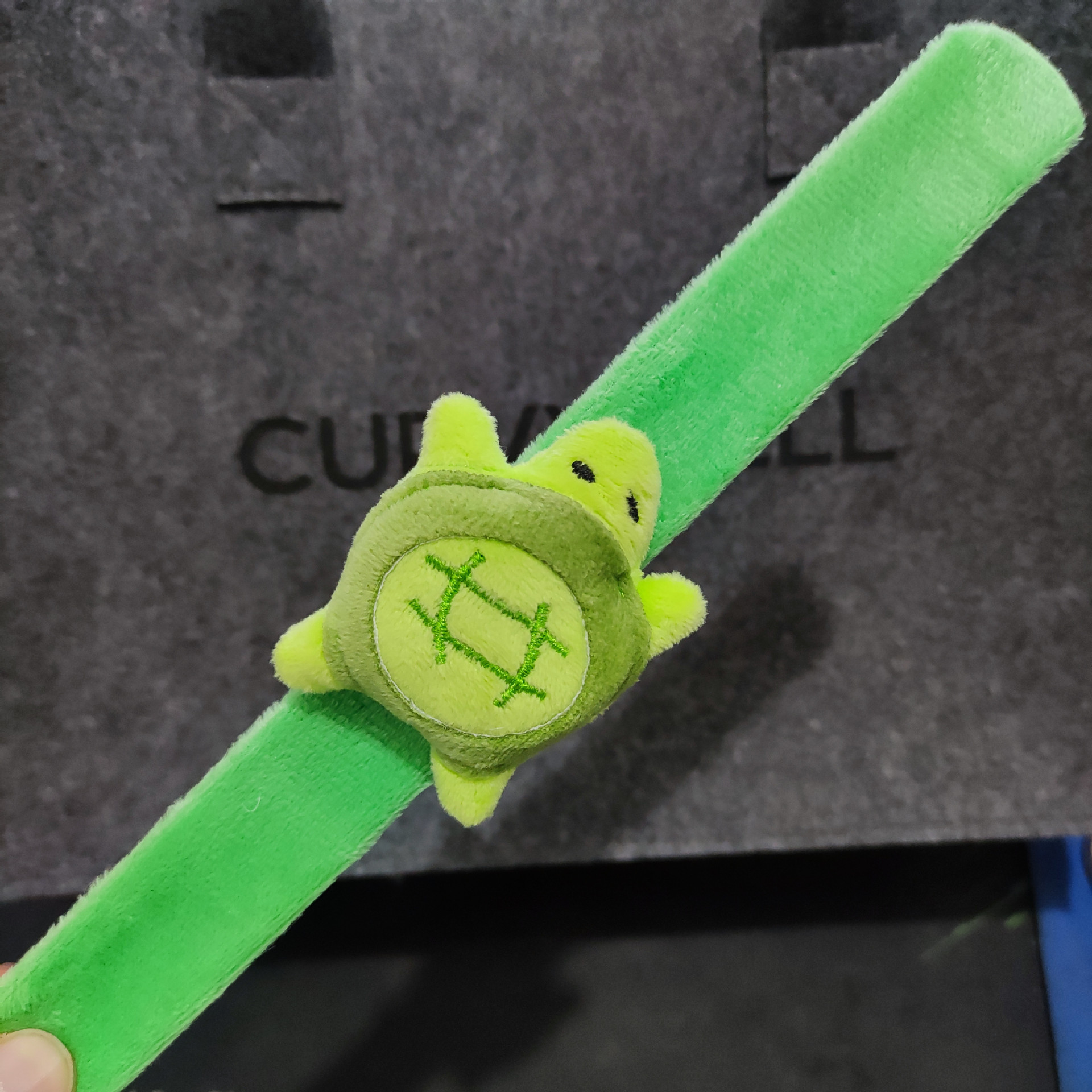 Hot Sale Toy Band 7cm Turtle Plush Cartoon Bracelet  Hand Cute Turtle Slap Bracelets Gift for Kids 12