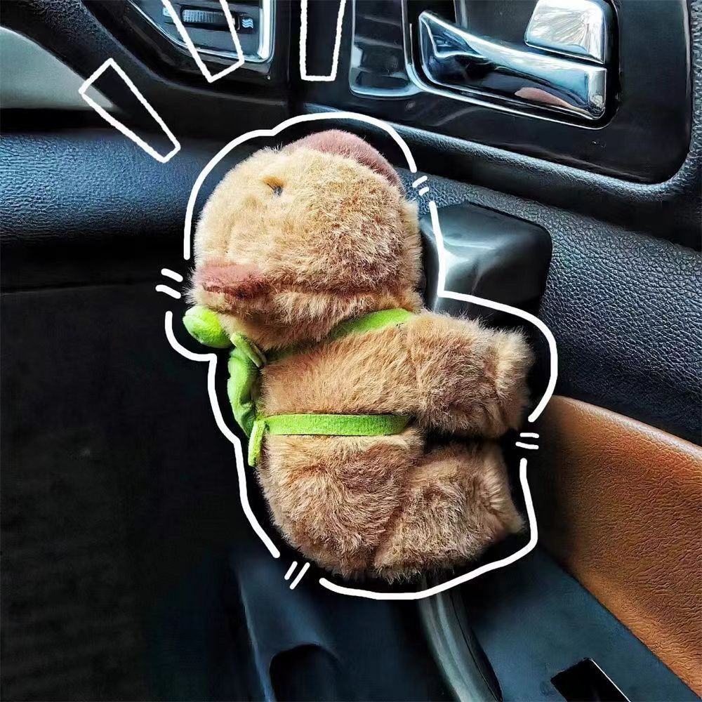 Manufacturer Wholesale Capybara Soft Toy Plush Toys With Turtle Bracelet Backpack Interactive Hand Band Birthday Gift 19
