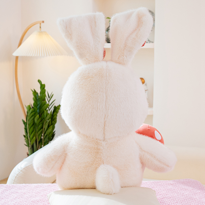 Mushroom Rabbit Plush Doll Creative Design Soft and Comfortable Girl Heart Warm Home Decoration 14