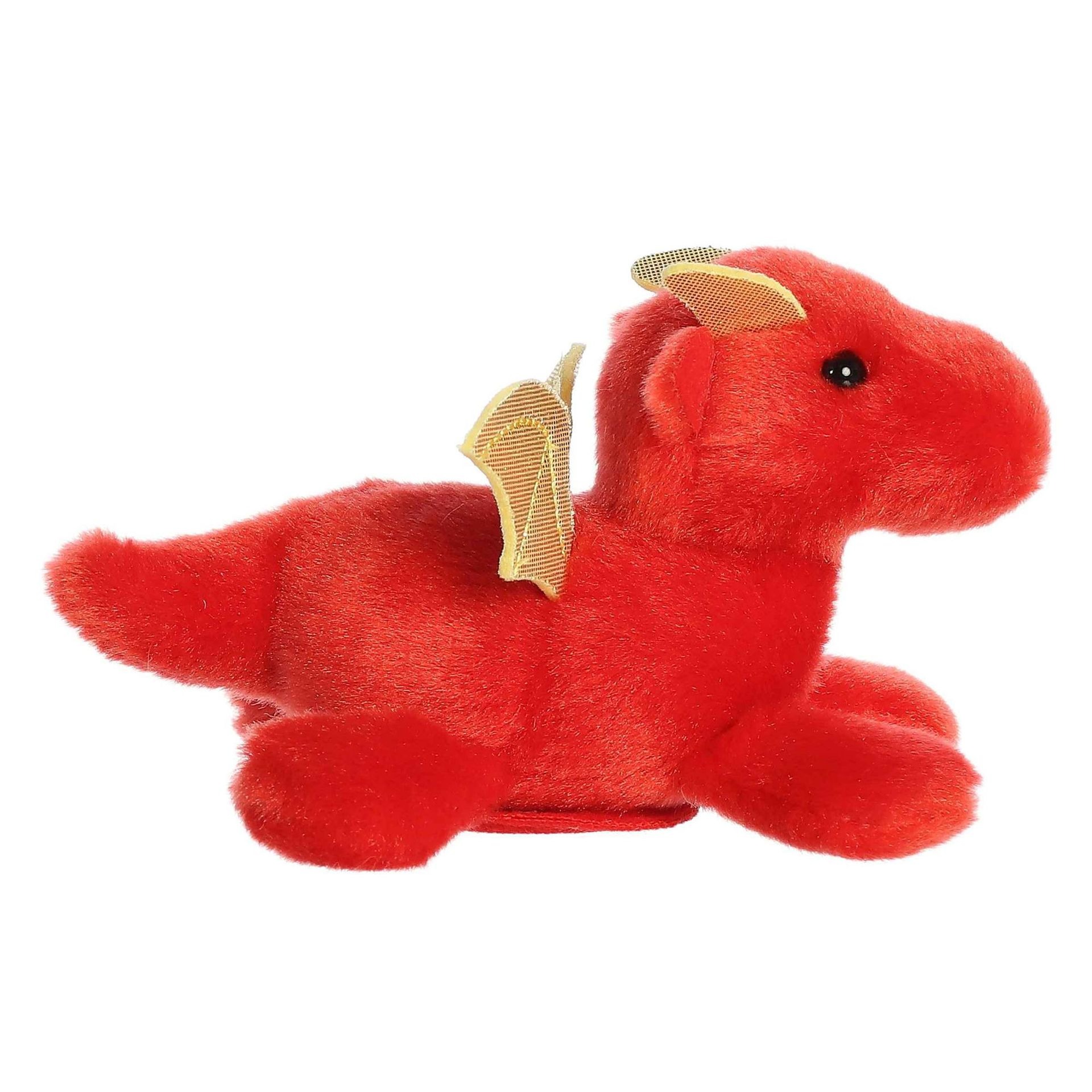 Kawaii Fluffy Flying Dragon Plush Toy with Tiny Wings Cute Embroidered Cotton  Plush Pillows Warm PP Filled for Kids 9