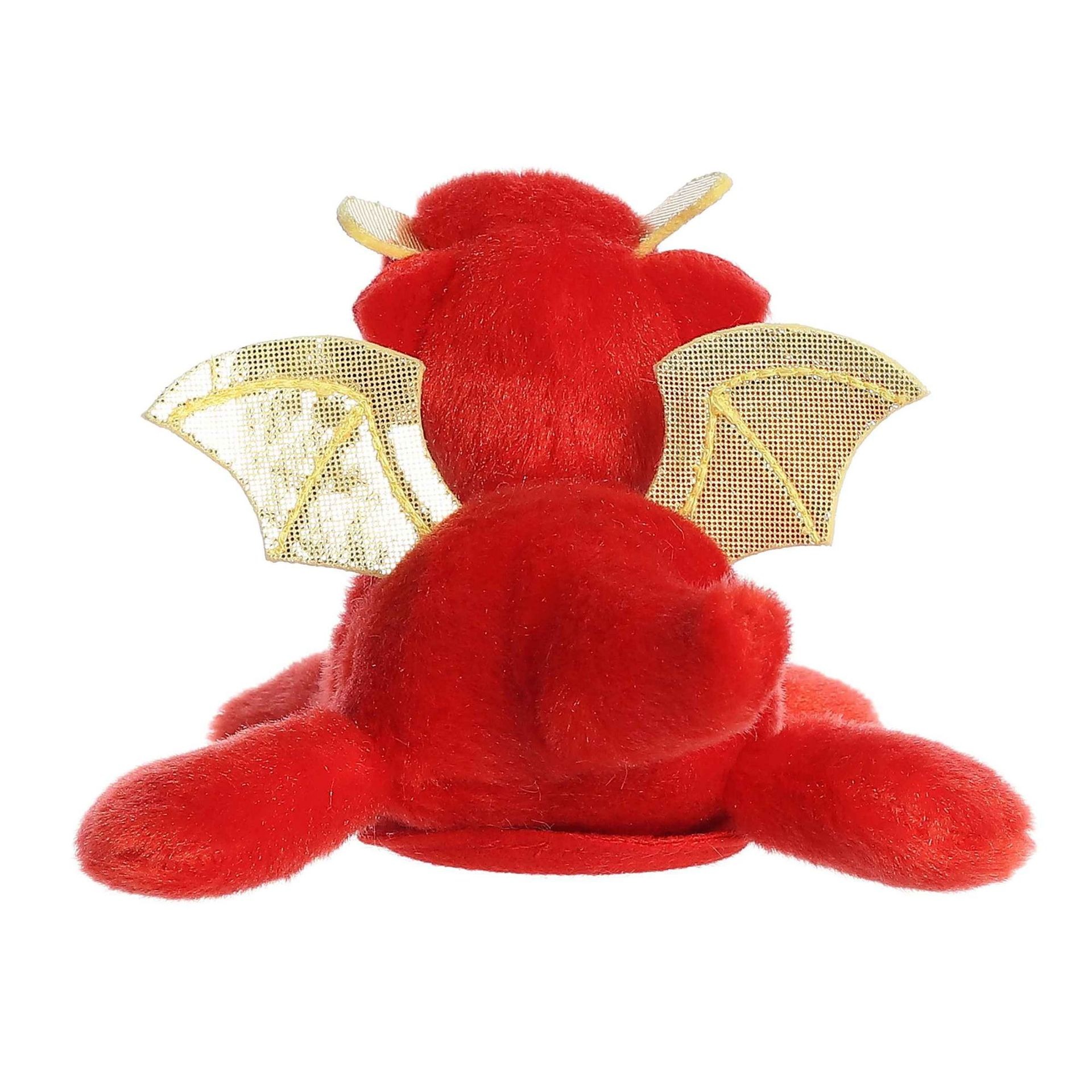 Kawaii Fluffy Flying Dragon Plush Toy with Tiny Wings Cute Embroidered Cotton  Plush Pillows Warm PP Filled for Kids 10