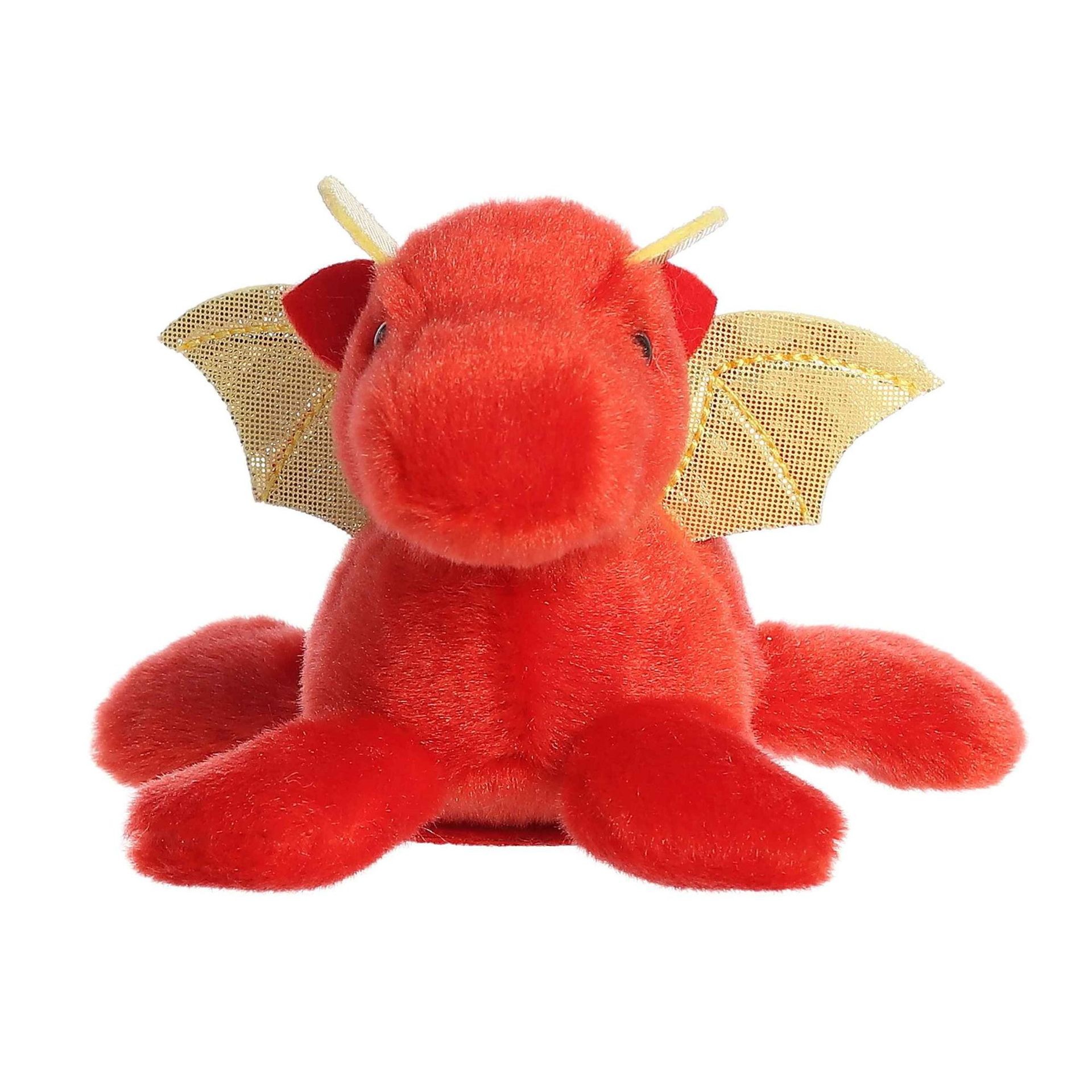 Kawaii Fluffy Flying Dragon Plush Toy with Tiny Wings Cute Embroidered Cotton  Plush Pillows Warm PP Filled for Kids 11