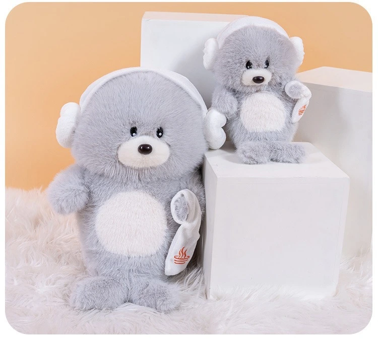 OEM ODM Service Seal Plushies Lovely 25cm 40cm Adorable Bathing Sea Lion Stuffed Animal  Home Decoration Children Gift 1