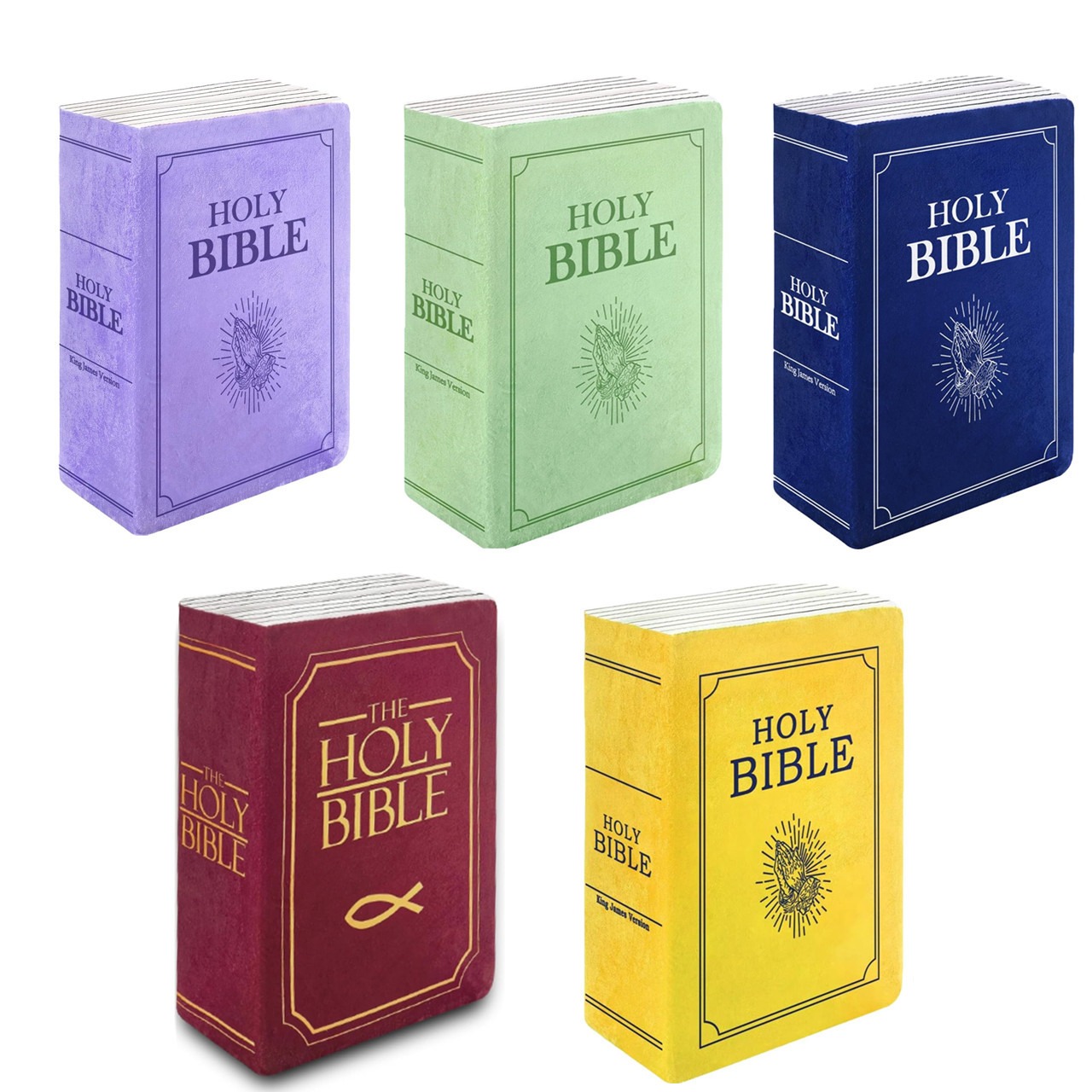 22*33CM New Design Plush Bible Pillow Book Hot Sell Holy Bible Book Plush Pillow Toys Wholesale Stuffed Toys Gift Plush 11