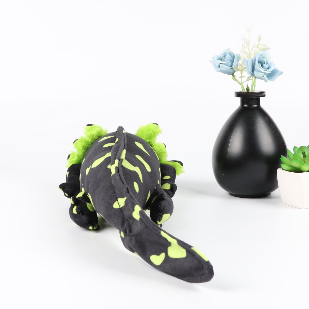 Cute Cartoon Green Spot Axolotl Plushies Soft Stuffed Animal Mexican Salamander Plush Toy Plush Pillow for Kids 13