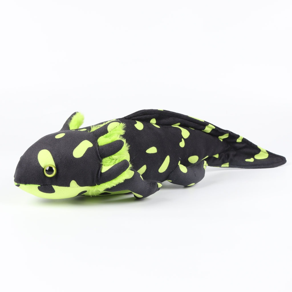 Cute Cartoon Green Spot Axolotl Plushies Soft Stuffed Animal Mexican Salamander Plush Toy Plush Pillow for Kids 15