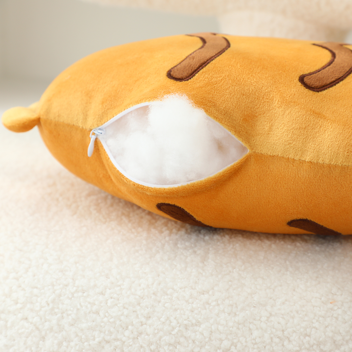 Cute snapper plush toy with creative design, soft and comfortable for children to accompany, warm home decoration as a g 16