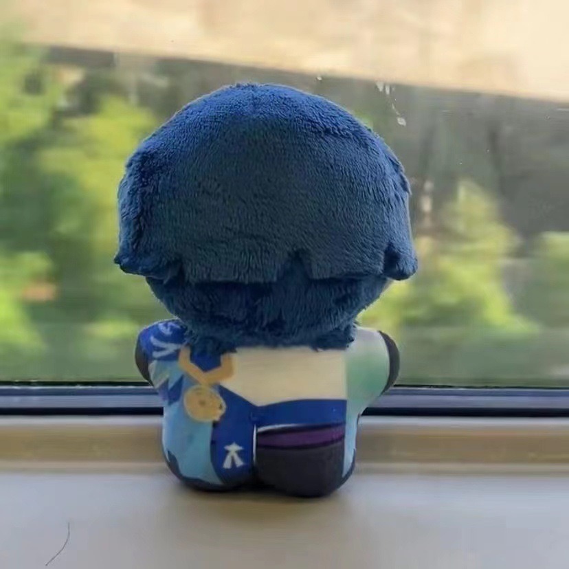 10cm Cotton Plush Doll Cartoon Soft Anime Plush Figure Game Plush Keychain Starfish Body Doll Bag Pendant Toy Gift 8