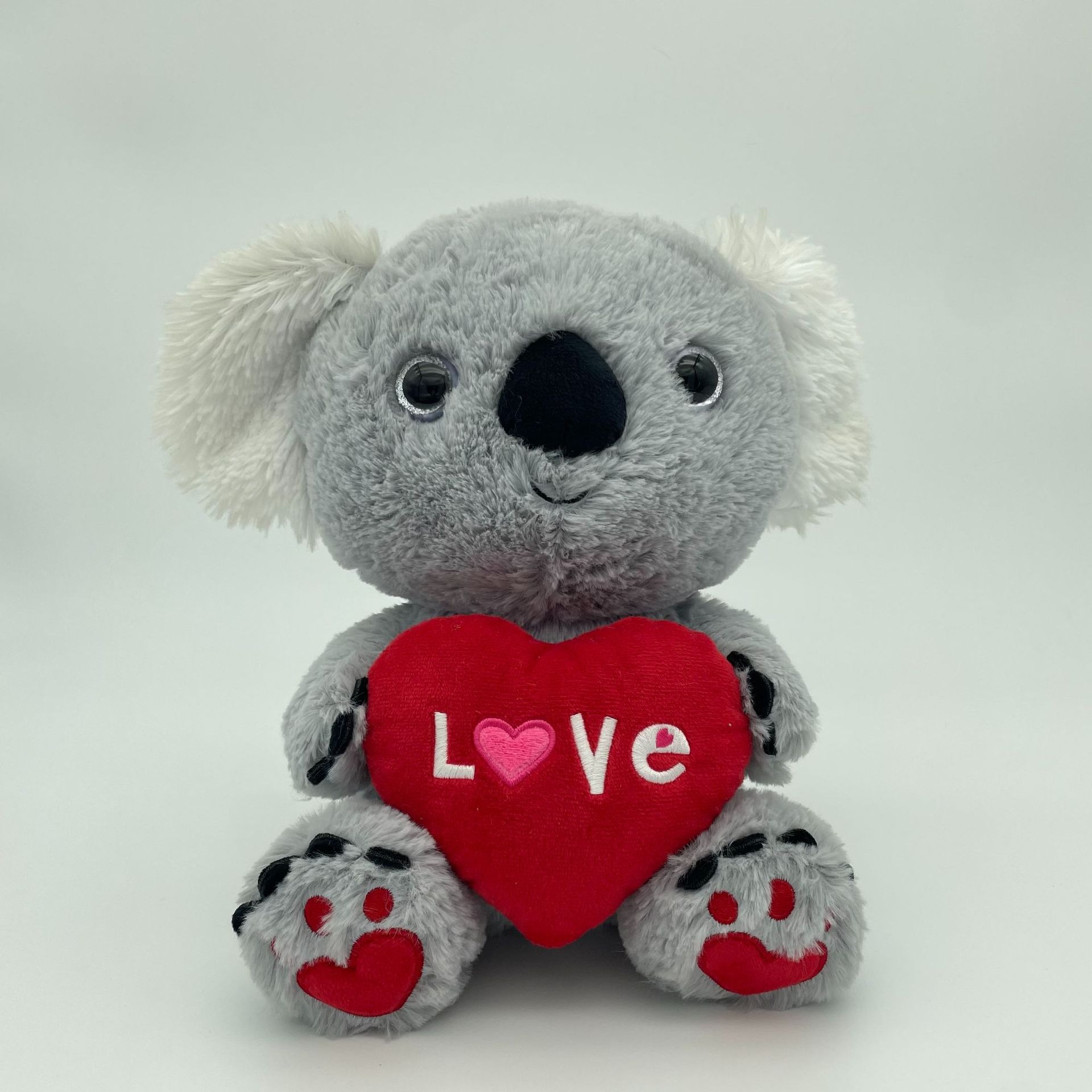 Cute Koala Plush Toy Bear Stuffed Animal Toys and Heart Pillow OEM Style Valentines Day Plush Koala Gifts 9