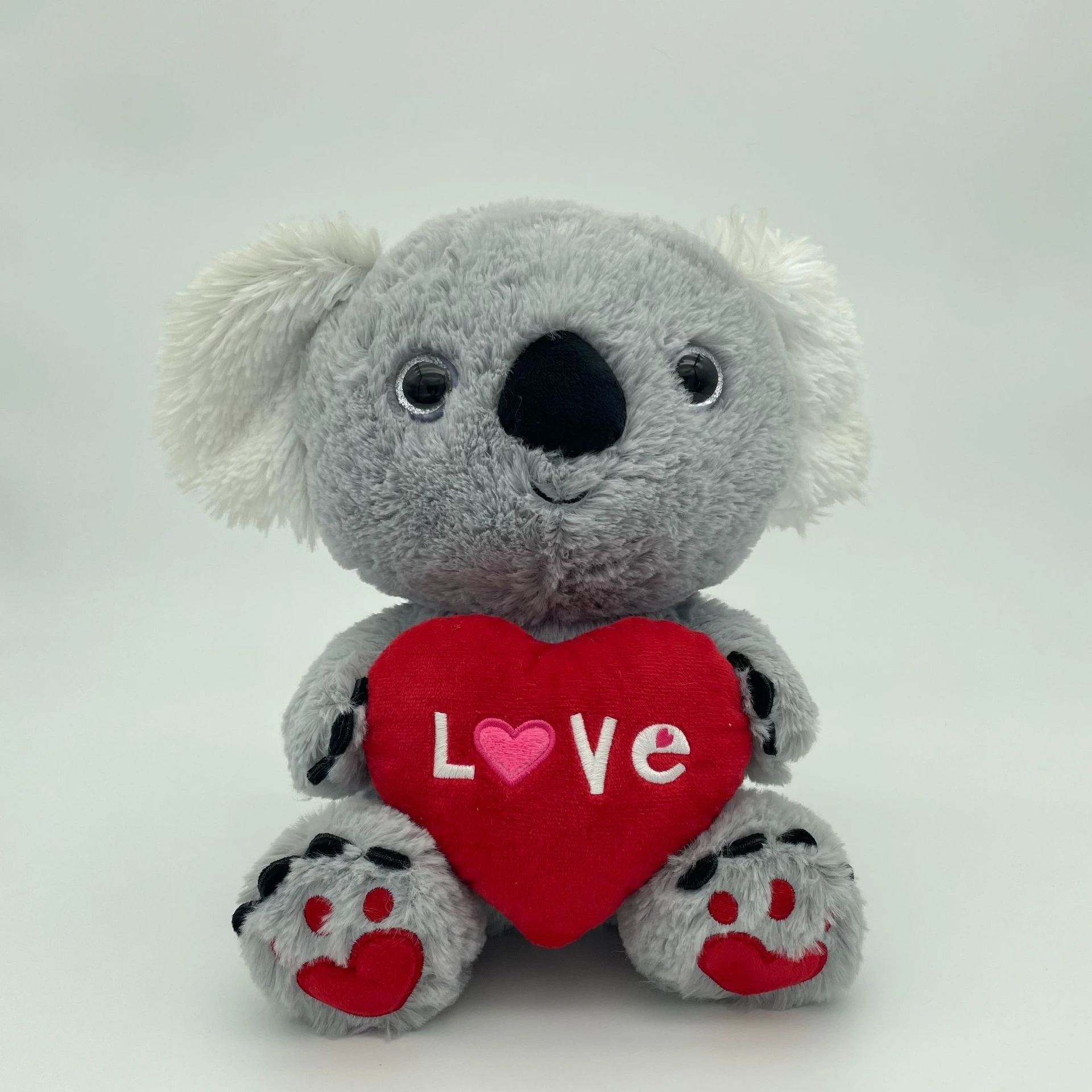 Cute Koala Plush Toy Bear Stuffed Animal Toys and Heart Pillow OEM Style Valentines Day Plush Koala Gifts 1