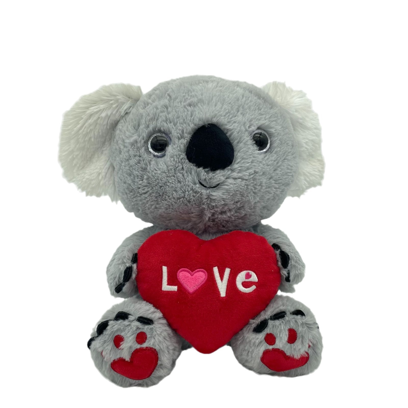 Cute Koala Plush Toy Bear Stuffed Animal Toys and Heart Pillow OEM Style Valentines Day Plush Koala Gifts 13