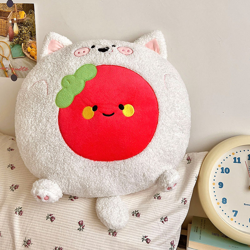Western Highlands Fruit Puppy Plush Doll Pillow Cute Creative Design Warm Home Decoration 13