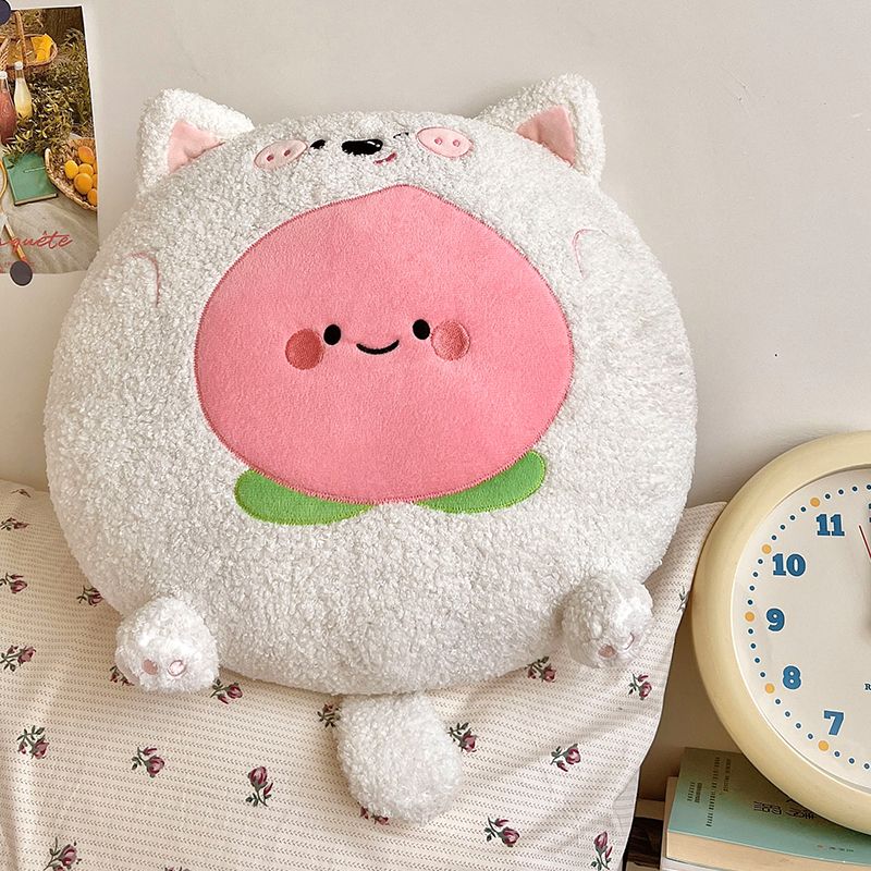Western Highlands Fruit Puppy Plush Doll Pillow Cute Creative Design Warm Home Decoration 15