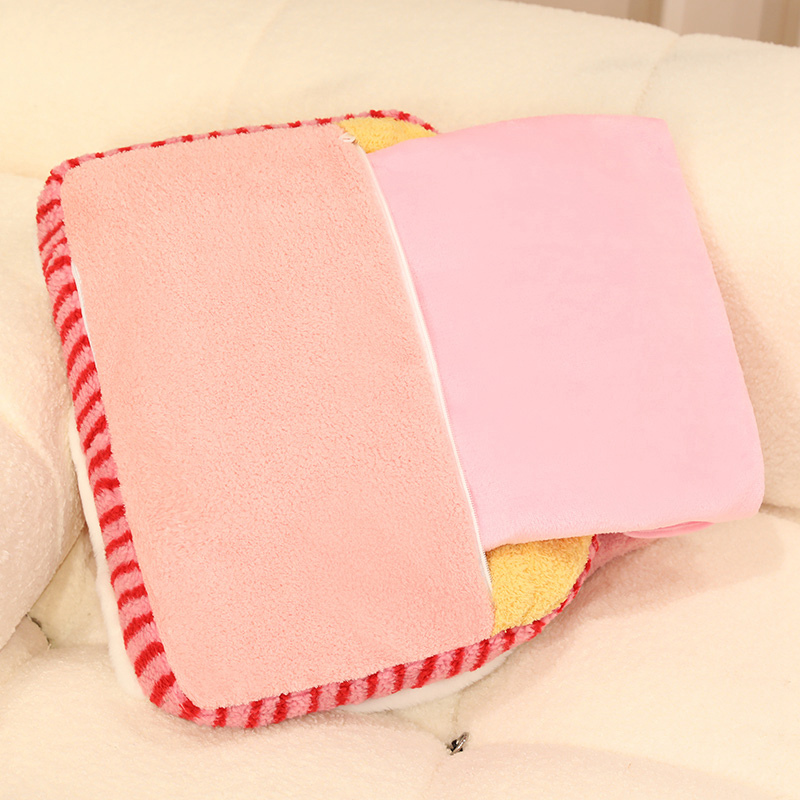 Dopamine Color House Plush Doll Pillow Creative Design Cartoon Style Children Accompany and Soothe 16