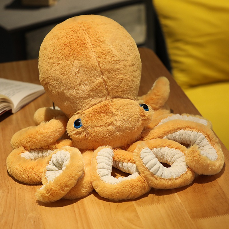 Factory Soft Toy Lifelike Realistic Giant Octopus Plush Toys High Quality Sea Animals Plushie for Kids' Birthday Gifts 15