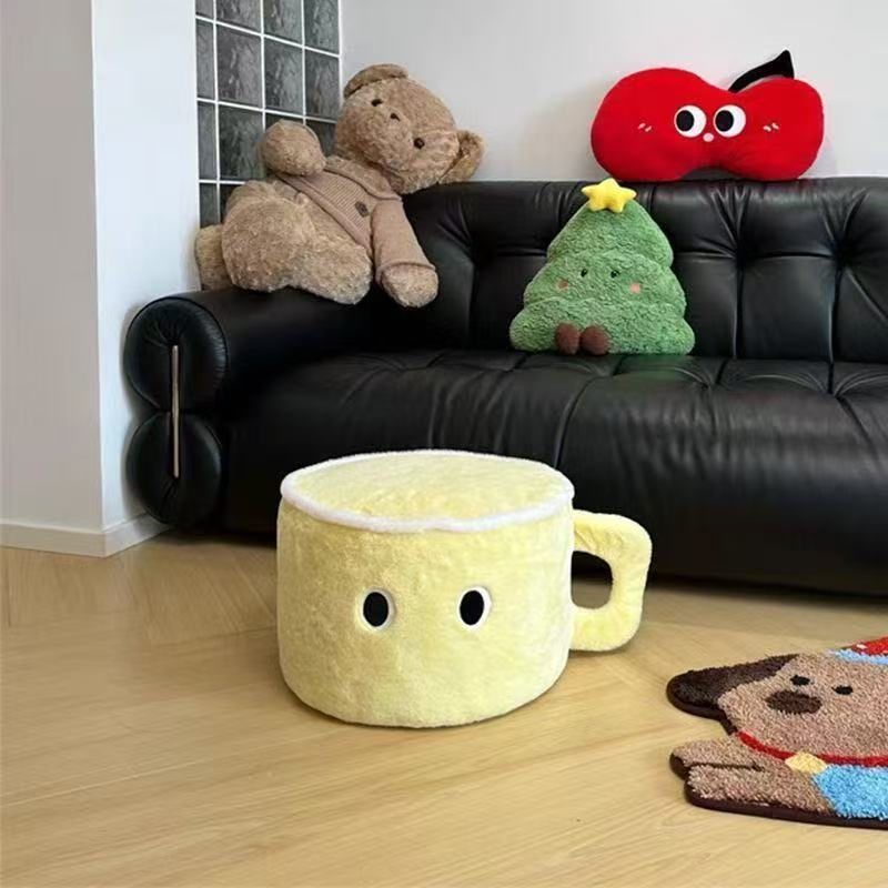 30cm multi-color water cup pillow, soft and comfortable, creative design, cute home decoration, dopamine style 12