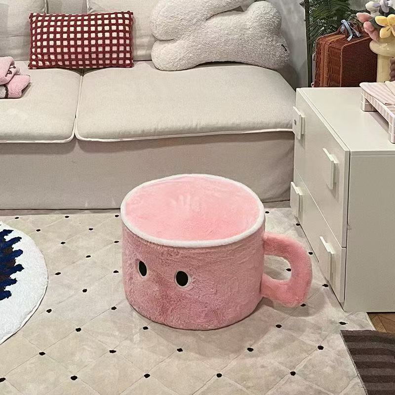 30cm multi-color water cup pillow, soft and comfortable, creative design, cute home decoration, dopamine style 17