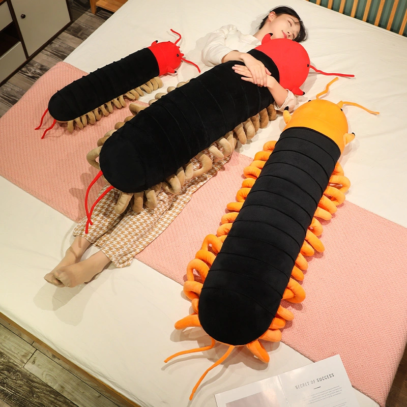 Simulation centipede leg clamp pillow creative design funny home decoration soft and comfortable 1